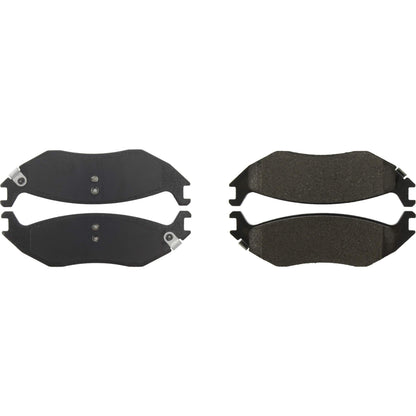 Centric Parts Disc Brake Pad Set Ceramic with Shims for 2009-2010 Dodge Dakota, Ram 1500