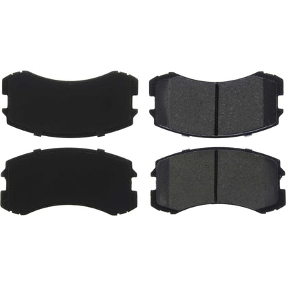 Centric Parts Disc Brake Pad Set C-Tek Ceramic with Shims for 2002-2007 Mitsubishi Lancer 103.09040