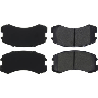 Centric Parts Disc Brake Pad Set C-Tek Ceramic with Shims for 2002-2007 Mitsubishi Lancer 103.09040