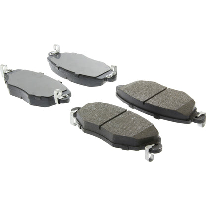 Centric Parts Disc Brake Pad Set C-Tek Ceramic with Shims for 2001-2008 Ford Mondeo Jaguar X-Type 103.09100