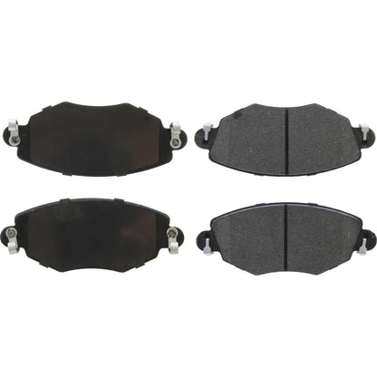Centric Parts Disc Brake Pad Set C-Tek Ceramic with Shims for 2001-2008 Ford Mondeo Jaguar X-Type 103.09100