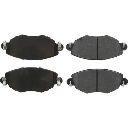 Centric Parts Disc Brake Pad Set C-Tek Ceramic with Shims for 2001-2008 Ford Mondeo Jaguar X-Type 103.09100