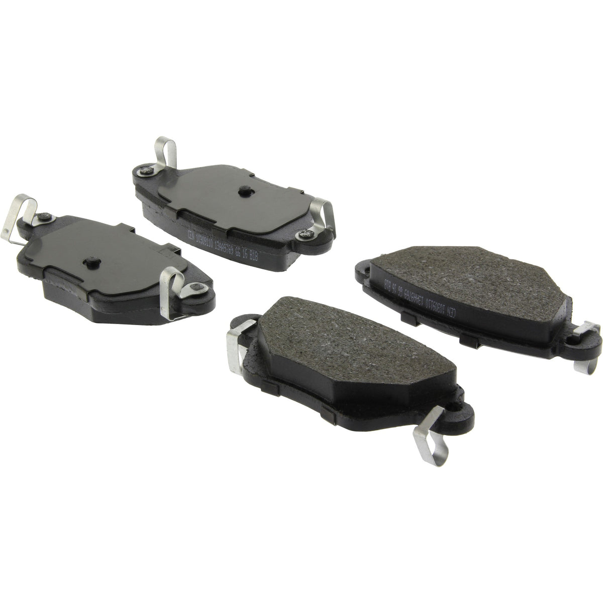 Centric Parts Disc Brake Pad Set C-Tek Ceramic with Shims for 2001-2004 Ford Mondeo Jaguar X-Type 103.09110