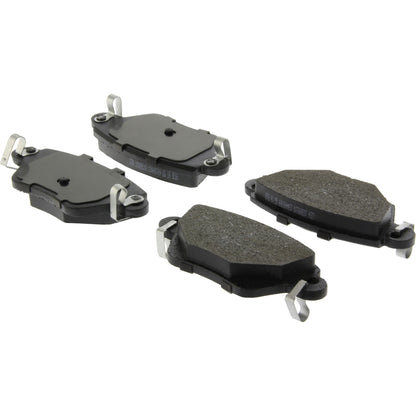Centric Parts Disc Brake Pad Set C-Tek Ceramic with Shims for 2001-2004 Ford Mondeo Jaguar X-Type 103.09110