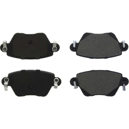 Centric Parts Disc Brake Pad Set C-Tek Ceramic with Shims for 2001-2004 Ford Mondeo Jaguar X-Type 103.09110