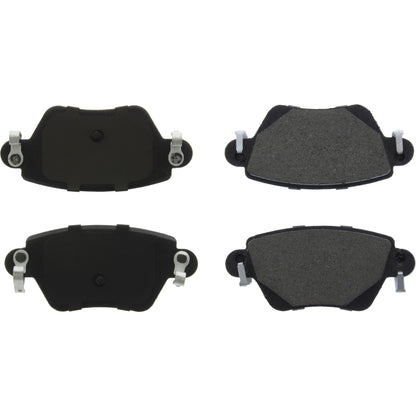 Centric Parts Disc Brake Pad Set C-Tek Ceramic with Shims for 2001-2004 Ford Mondeo Jaguar X-Type 103.09110