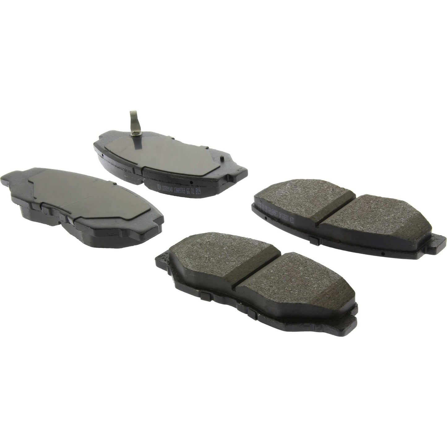 Centric Parts Disc Brake Pad Set Ceramic with Shims for 2015-2013 Acura ILX, 2017-2003 Honda Accord, 2015-2012 Civic, 2020-2017 Civic, 2006-2002 CR‑V, 2016-2012 CR‑V, 2011-2003 Element, 2014-2013 Fit, 2008-2003 Pilot 103.09140