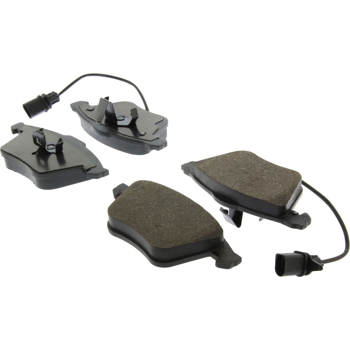 Centric Parts Disc Brake Pad Set Ceramic with Shims for 2009-2001 Audi A4, 2009-2005 A4 Quattro, 2011-2006 A6, 2011-2005 A6 Quattro, 2009-2004 S4, and 2011 Seat Exeo 103.09151