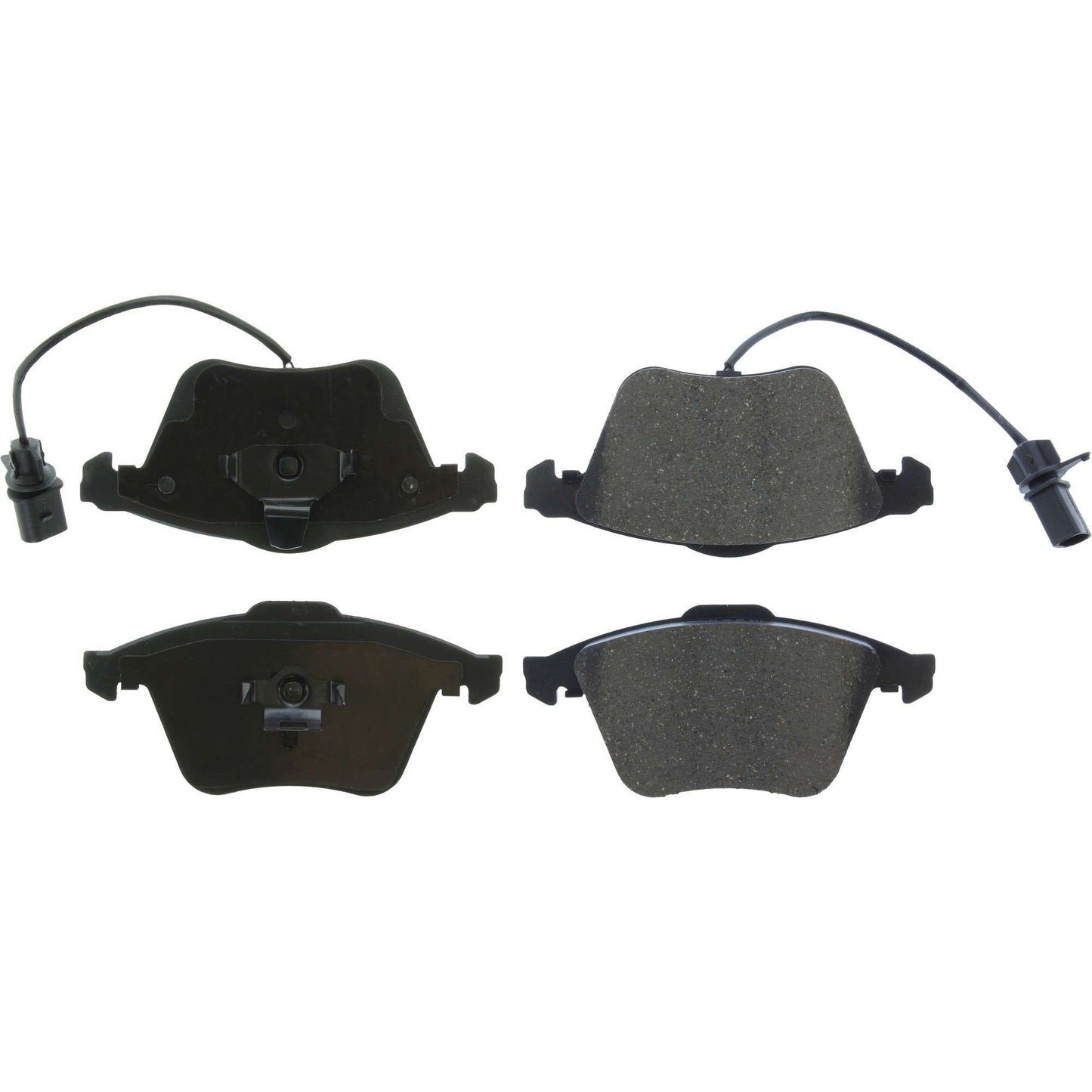 Centric Parts Disc Brake Pad Set Ceramic with Shims for 2009-2001 Audi A4, 2009-2005 A4 Quattro, 2011-2006 A6, 2011-2005 A6 Quattro, 2009-2004 S4, and 2011 Seat Exeo 103.09151