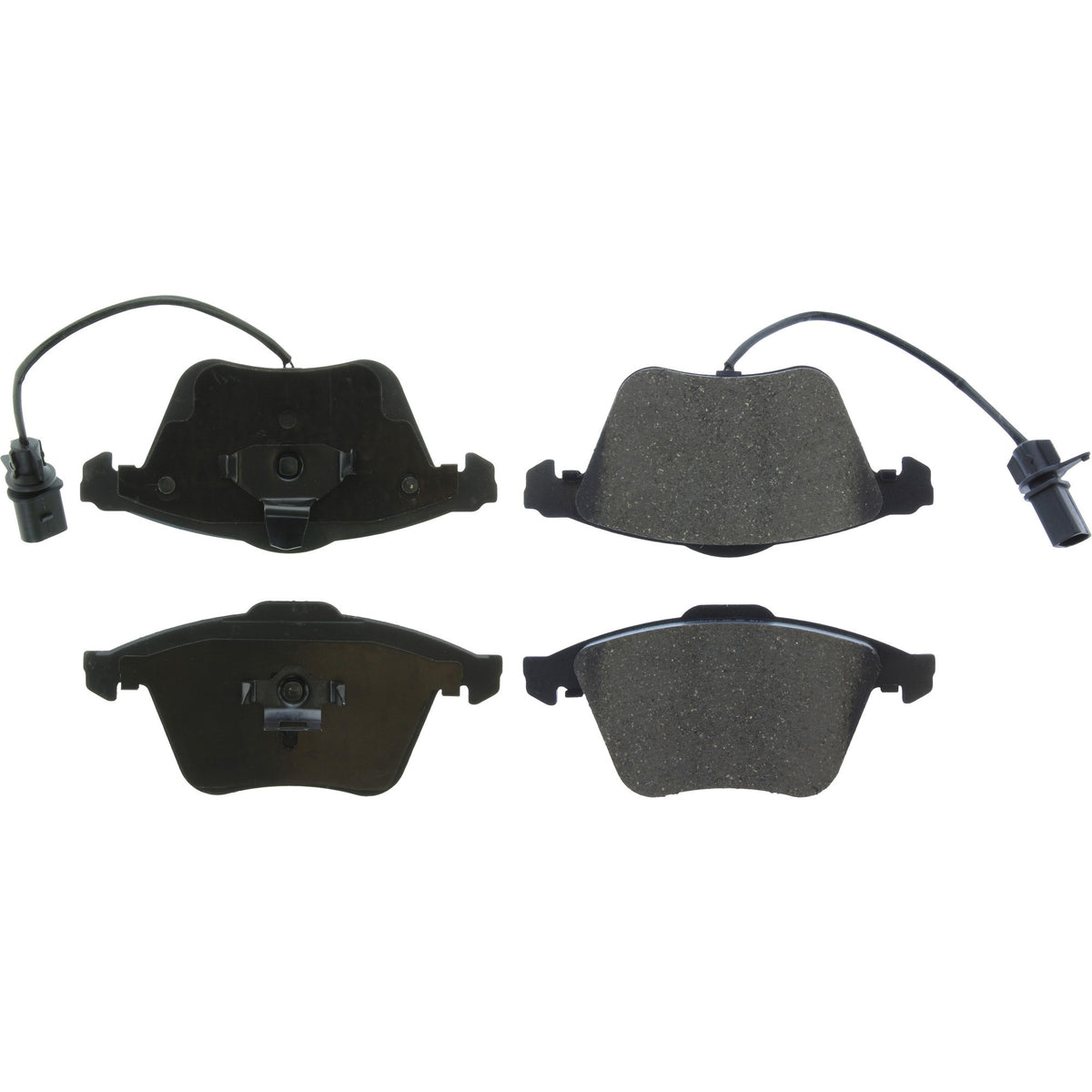 Centric Parts Disc Brake Pad Set Ceramic with Shims for 2009-2001 Audi A4, 2009-2005 A4 Quattro, 2011-2006 A6, 2011-2005 A6 Quattro, 2009-2004 S4, and 2011 Seat Exeo 103.09151