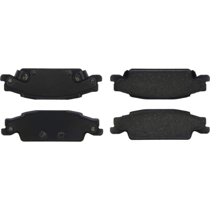 Centric Parts Disc Brake Pad Set Ceramic with Shims for 2003-2007 Cadillac CTS 2005-2011 STS 2005-2008 Pontiac Grand Prix 103.09220