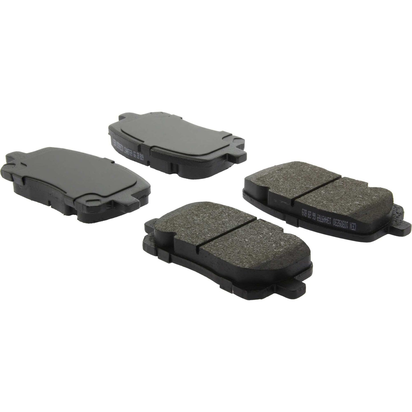 Centric Parts Disc Brake Pad Set C-Tek Ceramic with Shims for 2003-2008 Pontiac Vibe Toyota Corolla Matrix 103.09230