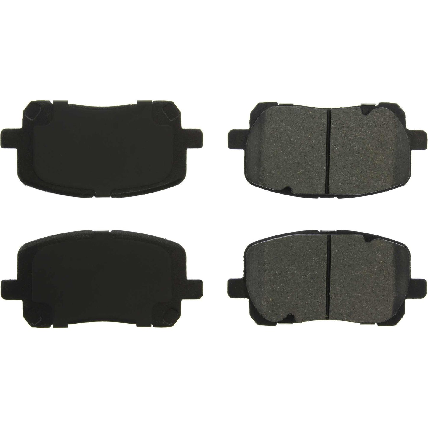 Centric Parts Disc Brake Pad Set C-Tek Ceramic with Shims for 2003-2008 Pontiac Vibe Toyota Corolla Matrix 103.09230