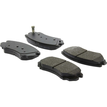 Centric Parts Disc Brake Pad Set Ceramic with Shims for 2007-2013 Hyundai Elantra Sonata Tiburon Tucson Kia Magentis Optima Soul Sportage 103.09240