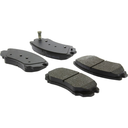 Centric Parts Disc Brake Pad Set Ceramic with Shims for 2007-2013 Hyundai Elantra Sonata Tiburon Tucson Kia Magentis Optima Soul Sportage 103.09240