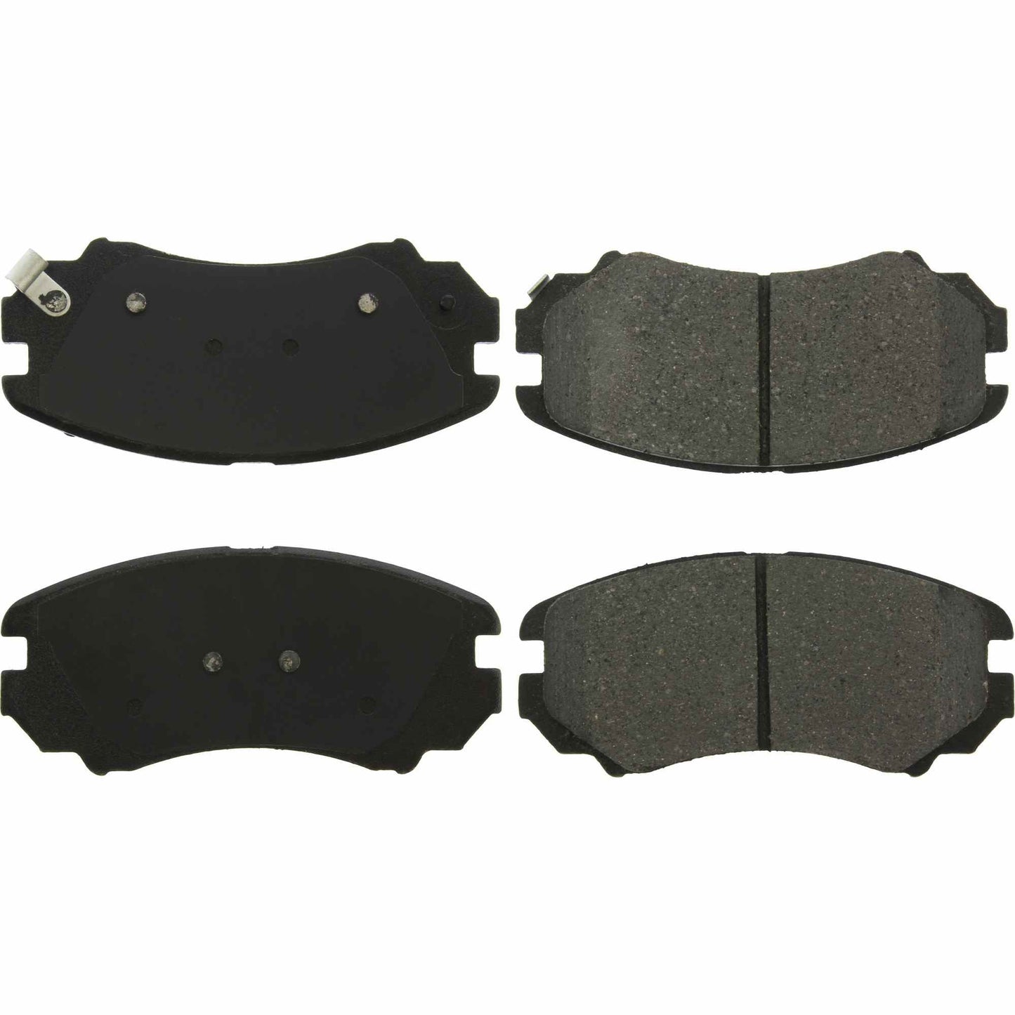 Centric Parts Disc Brake Pad Set Ceramic with Shims for 2007-2013 Hyundai Elantra Sonata Tiburon Tucson Kia Magentis Optima Soul Sportage 103.09240