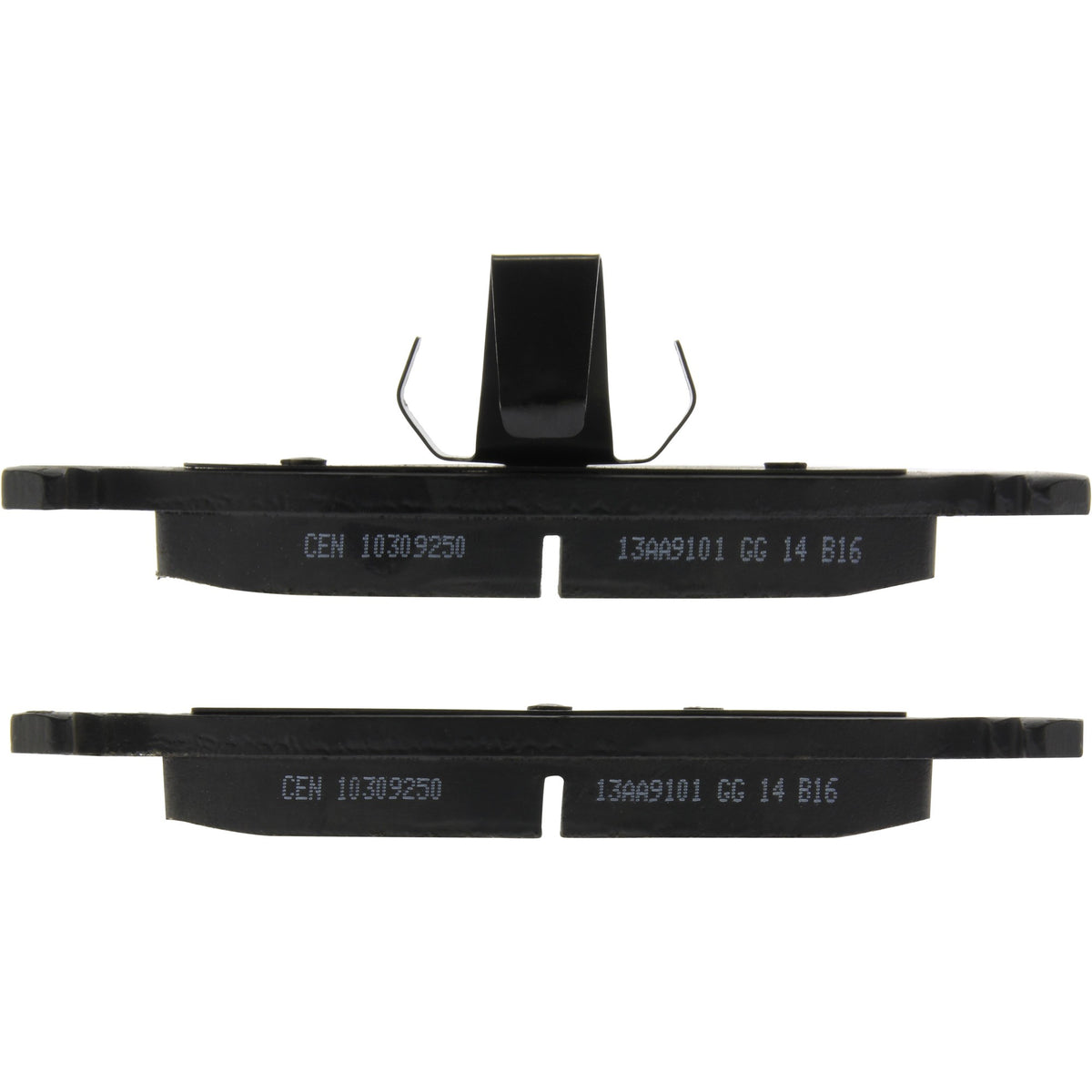 Centric Parts Disc Brake Pad Set C-Tek Ceramic with Shims for 1994-2000 Kia Sephia 103.09250
