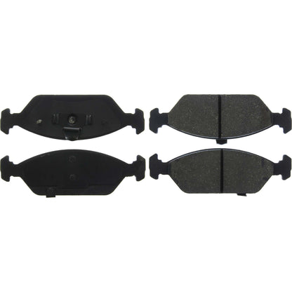 Centric Parts Disc Brake Pad Set C-Tek Ceramic with Shims for 1994-2000 Kia Sephia 103.09250