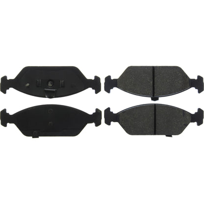 Centric Parts Disc Brake Pad Set C-Tek Ceramic with Shims for 1994-2000 Kia Sephia 103.09250