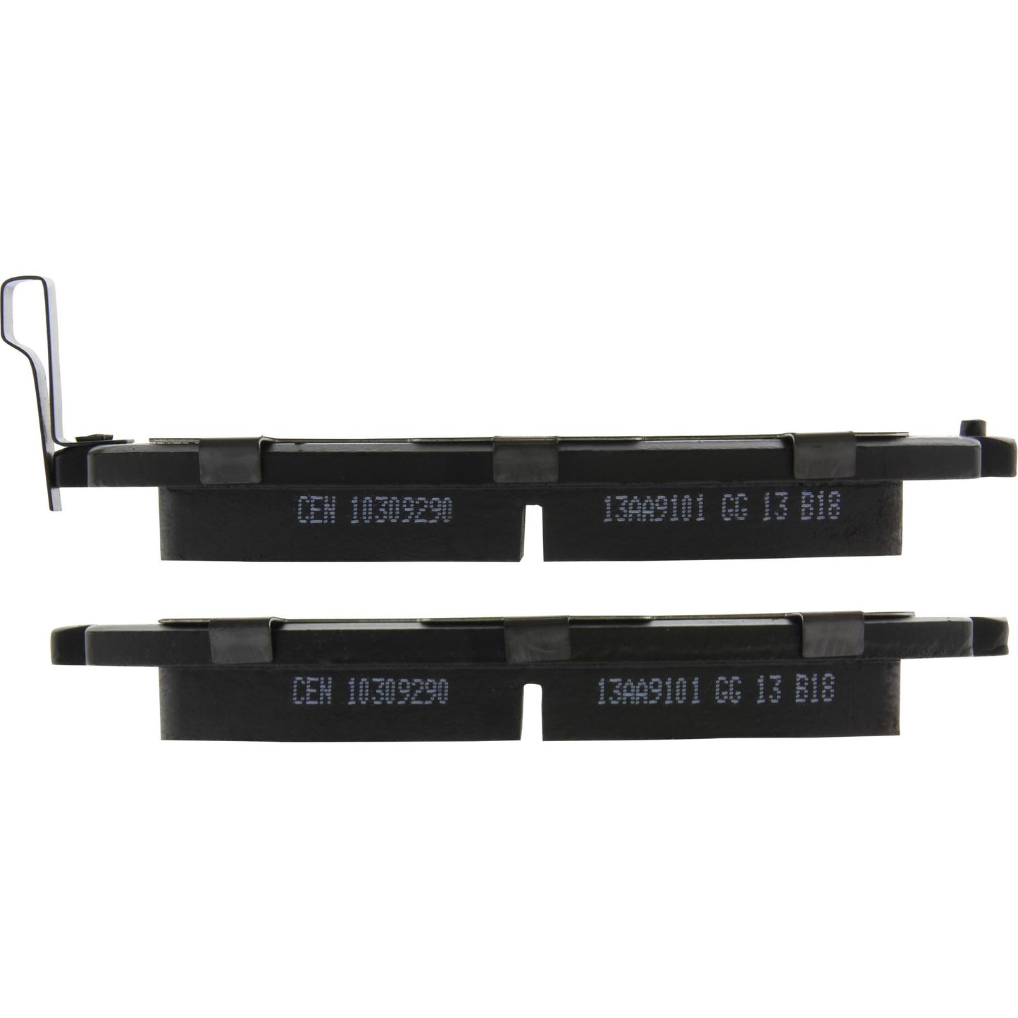 Centric Parts Disc Brake Pad Set C-Tek Ceramic with Shims for 2006-2015 Subaru & Saab models 103.09290