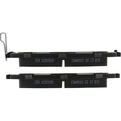 Centric Parts Disc Brake Pad Set C-Tek Ceramic with Shims for 2006-2015 Subaru & Saab models 103.09290