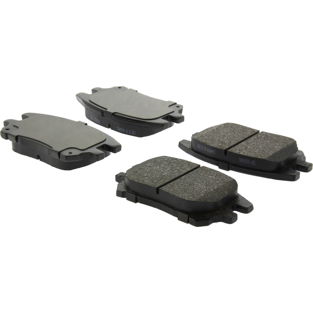 Centric Parts Disc Brake Pad Set C-Tek Ceramic with Shims for 2002-2003 Lexus RX300 103.09300