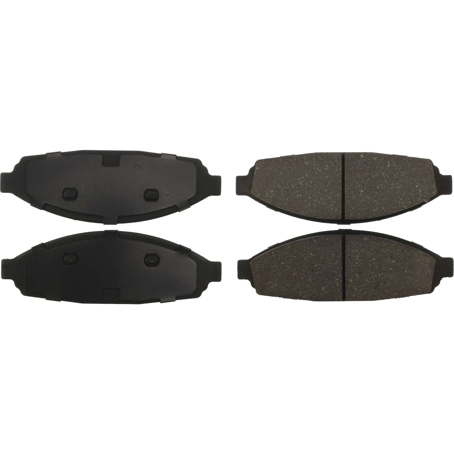Centric Parts Disc Brake Pad Set C-Tek Ceramic with Shims for 2003-2011 Ford Crown Victoria Lincoln Town Car Mercury Grand Marquis Marauder 103.09310