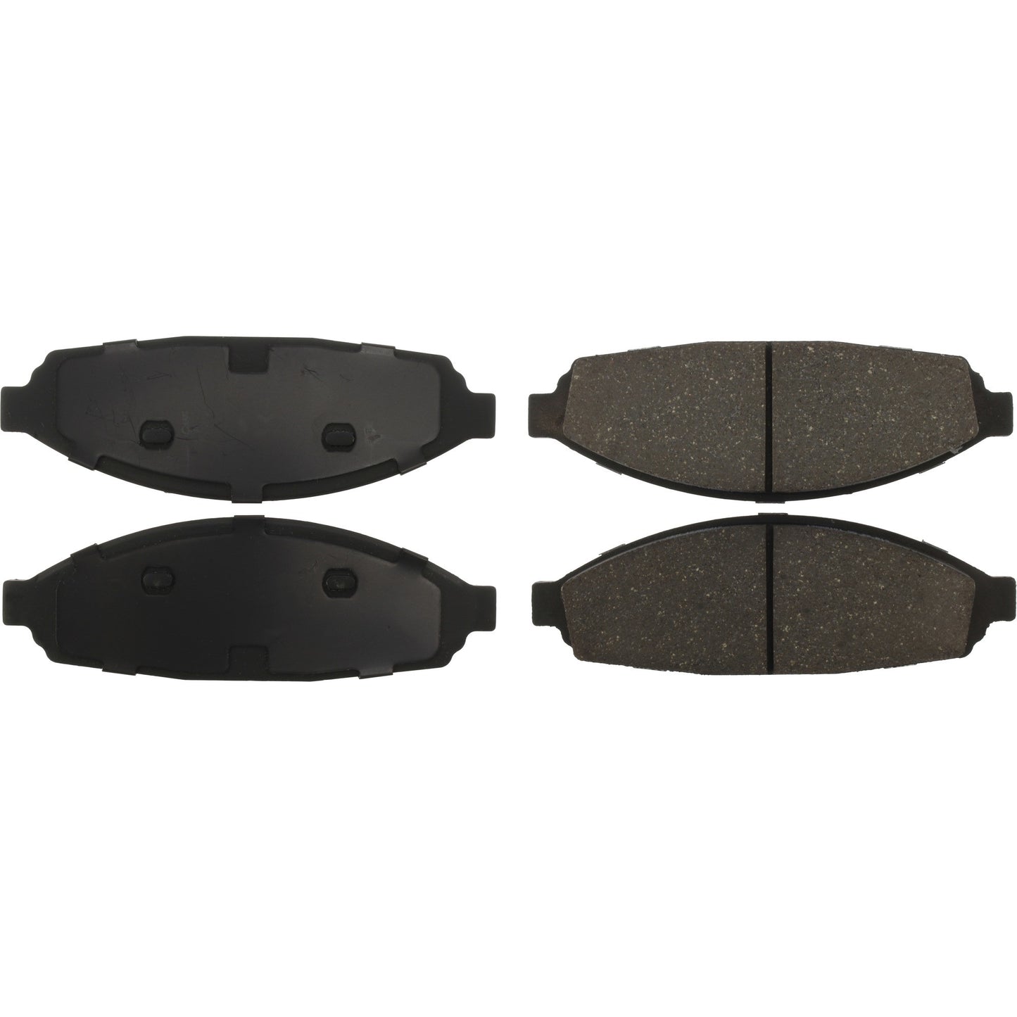 Centric Parts Disc Brake Pad Set C-Tek Ceramic with Shims for 2003-2011 Ford Crown Victoria Lincoln Town Car Mercury Grand Marquis Marauder 103.09310