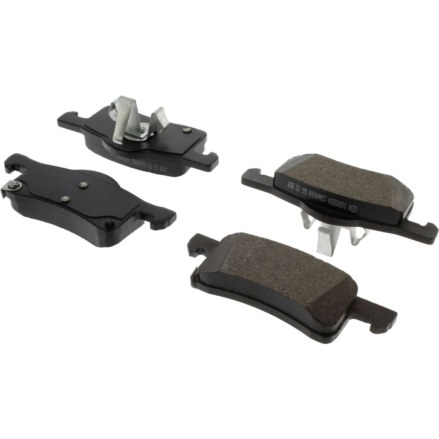 Centric Parts Disc Brake Pad Set C-Tek Ceramic with Shims for 2002-2006 Ford Expedition Lincoln Navigator 103.09350