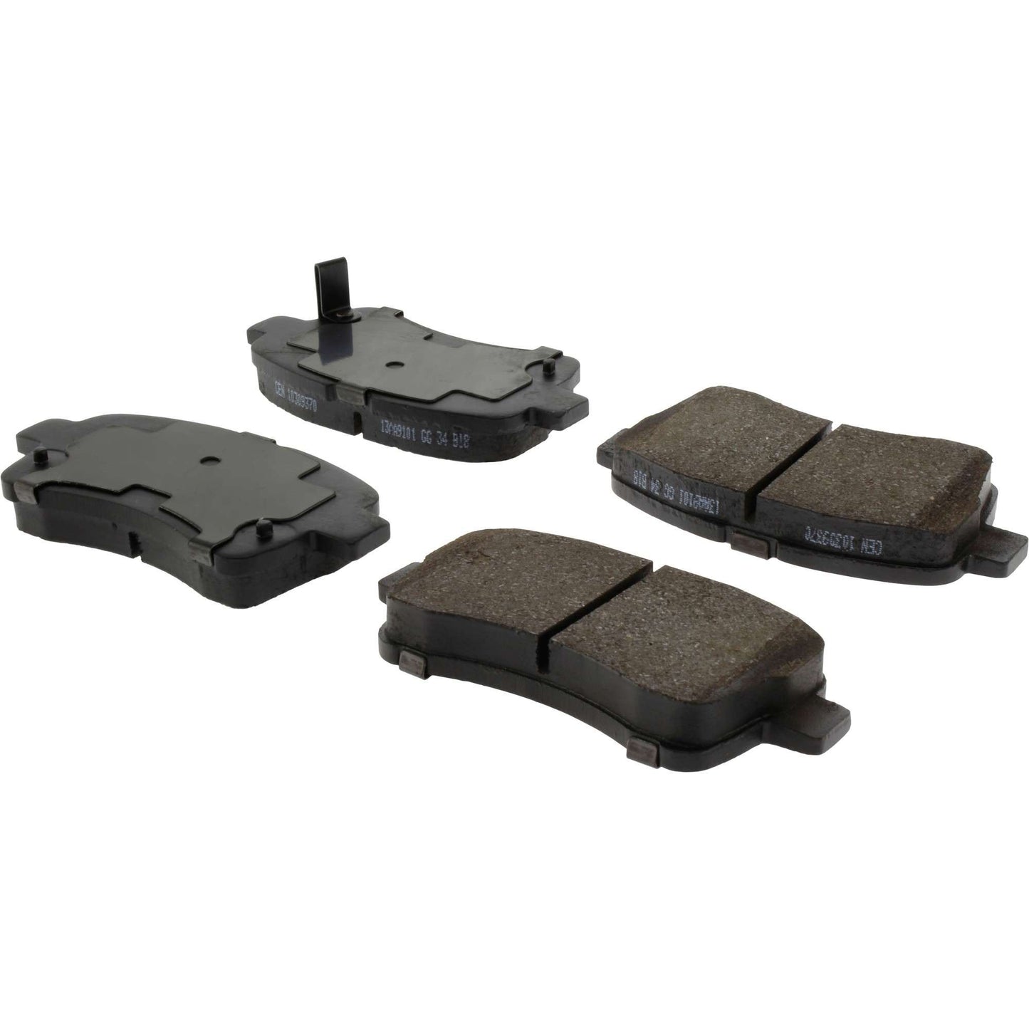 Centric Parts Disc Brake Pad Set C-Tek Ceramic with Shims for 2002-2005 Suzuki Aerio 103.09370