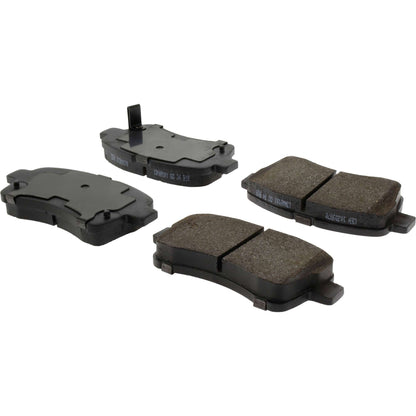 Centric Parts Disc Brake Pad Set C-Tek Ceramic with Shims for 2002-2005 Suzuki Aerio 103.09370