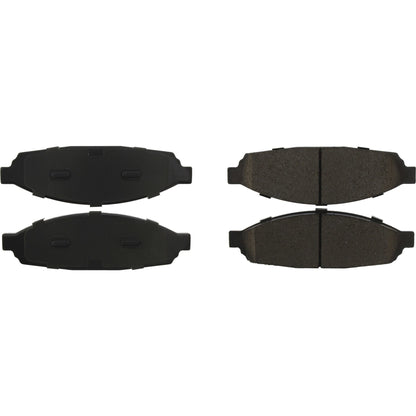 Centric Parts Disc Brake Pad Set C-Tek Ceramic with Shims for 2003-2005 Lincoln Aviator 103.09530