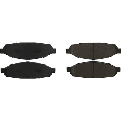 Centric Parts Disc Brake Pad Set C-Tek Ceramic with Shims for 2003-2005 Lincoln Aviator 103.09530