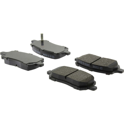 Centric Parts Disc Brake Pad Set C-Tek Ceramic with Shims for 2005-2010 Chevrolet Cobalt Pontiac G4 G5 Pursuit Saturn Ion 103.09560