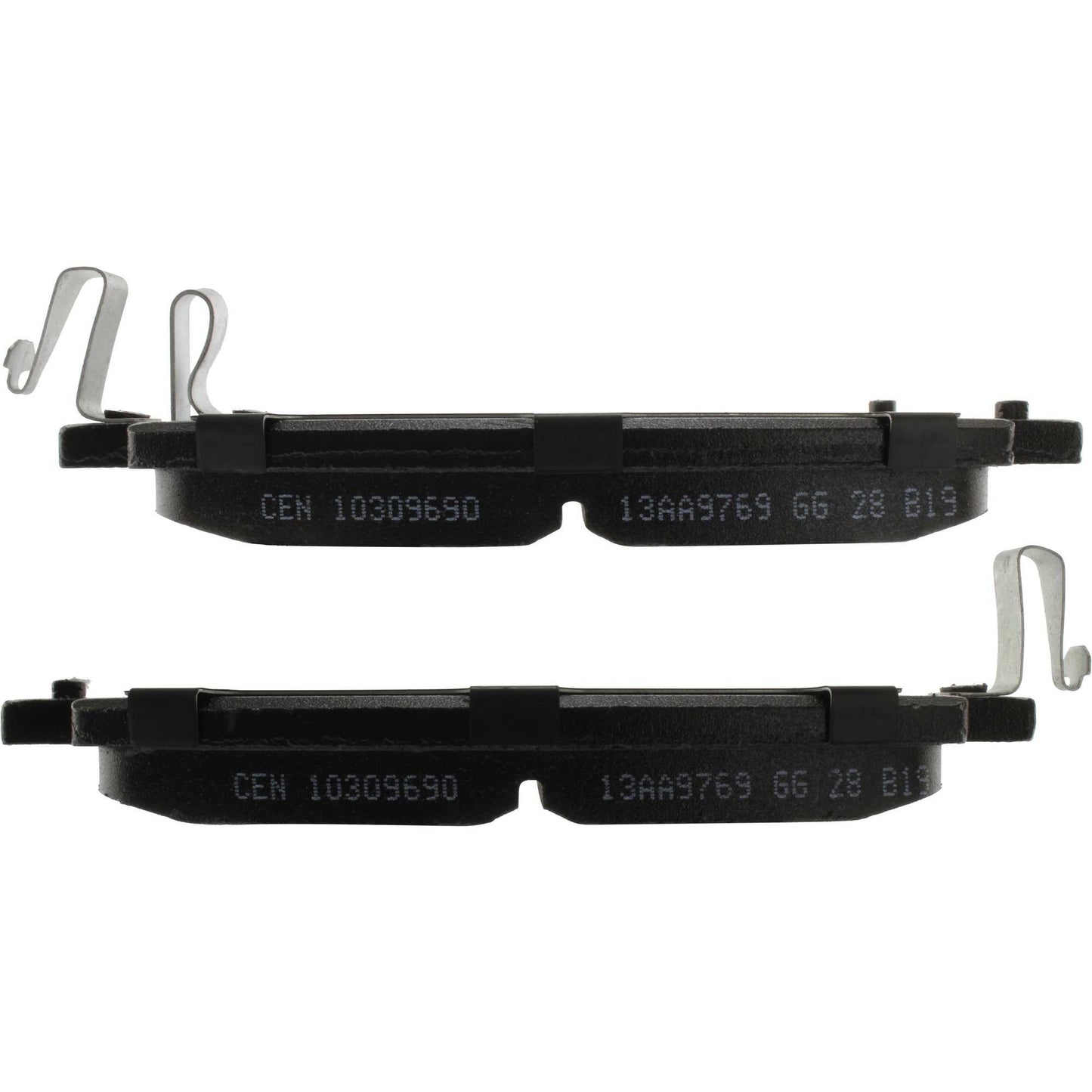 Centric Parts Disc Brake Pad Set Ceramic with Shims for 2003-2008 Infiniti FX35/FX45, 2005-2006 Nissan Altima, 2004-2008 Maxima, 2003-2007 Murano, 2009-2011 Murano 103.09690