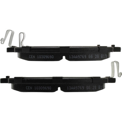 Centric Parts Disc Brake Pad Set Ceramic with Shims for 2003-2008 Infiniti FX35/FX45, 2005-2006 Nissan Altima, 2004-2008 Maxima, 2003-2007 Murano, 2009-2011 Murano 103.09690
