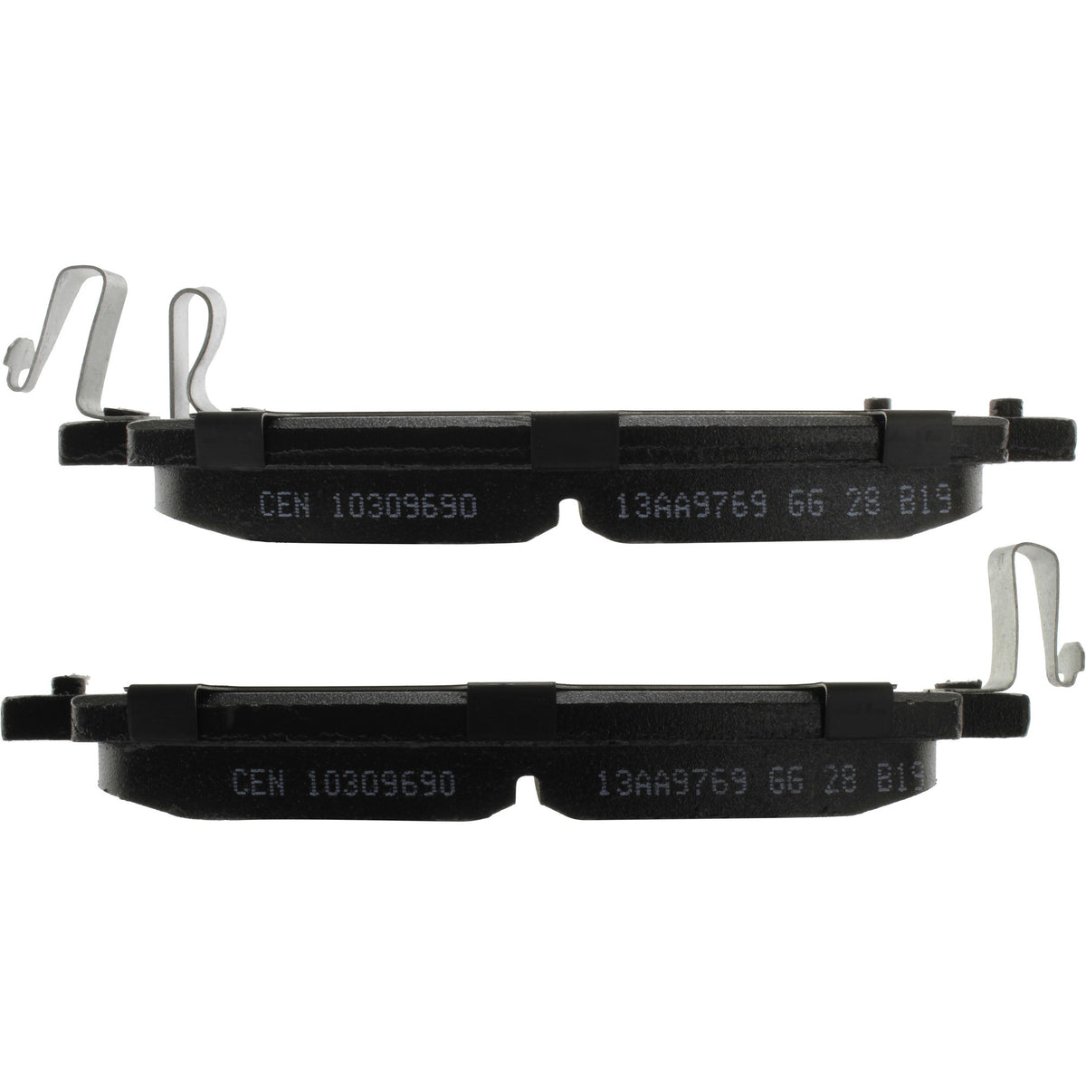 Centric Parts Disc Brake Pad Set Ceramic with Shims for 2003-2008 Infiniti FX35/FX45, 2005-2006 Nissan Altima, 2004-2008 Maxima, 2003-2007 Murano, 2009-2011 Murano 103.09690