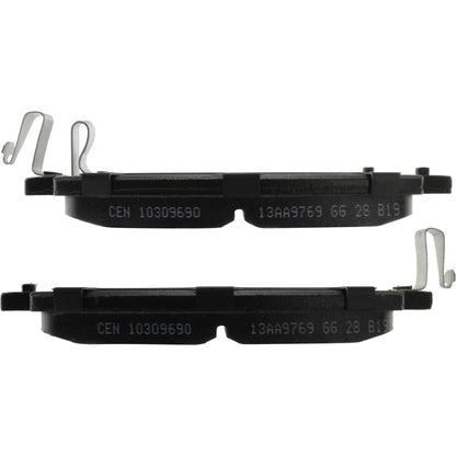 Centric Parts Disc Brake Pad Set Ceramic with Shims for 2003-2008 Infiniti FX35/FX45, 2005-2006 Nissan Altima, 2004-2008 Maxima, 2003-2007 Murano, 2009-2011 Murano 103.09690