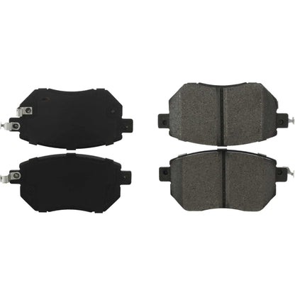 Centric Parts Disc Brake Pad Set Ceramic with Shims for 2003-2008 Infiniti FX35/FX45, 2005-2006 Nissan Altima, 2004-2008 Maxima, 2003-2007 Murano, 2009-2011 Murano 103.09690