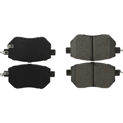 Centric Parts Disc Brake Pad Set Ceramic with Shims for 2003-2008 Infiniti FX35/FX45, 2005-2006 Nissan Altima, 2004-2008 Maxima, 2003-2007 Murano, 2009-2011 Murano 103.09690