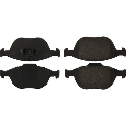 Centric Parts Disc Brake Pad Set Ceramic with Shims for 2002-2004 Ford Focus, 2010-2013 Transit Connect 103.09700