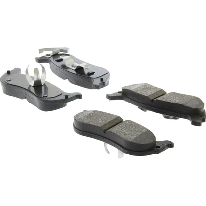 Centric Parts Disc Brake Pad Set C-Tek Ceramic with Shims for 2004-2008 Chrysler Pacifica 103.09980