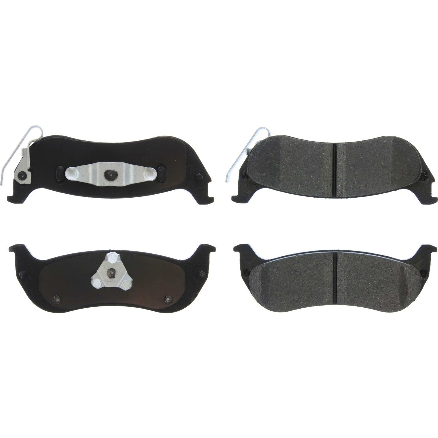Centric Parts Disc Brake Pad Set C-Tek Ceramic with Shims for 2004-2008 Chrysler Pacifica 103.09980