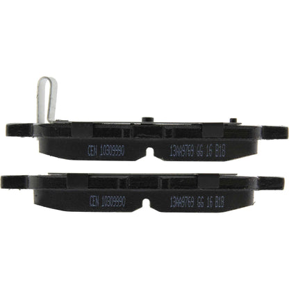 Centric Parts Disc Brake Pad Set Ceramic with Shims for Buick Allure/LaCrosse 2005-2009 Chevrolet Impala 2011-2013 Pontiac Grand Prix 2004-2008 103.09990
