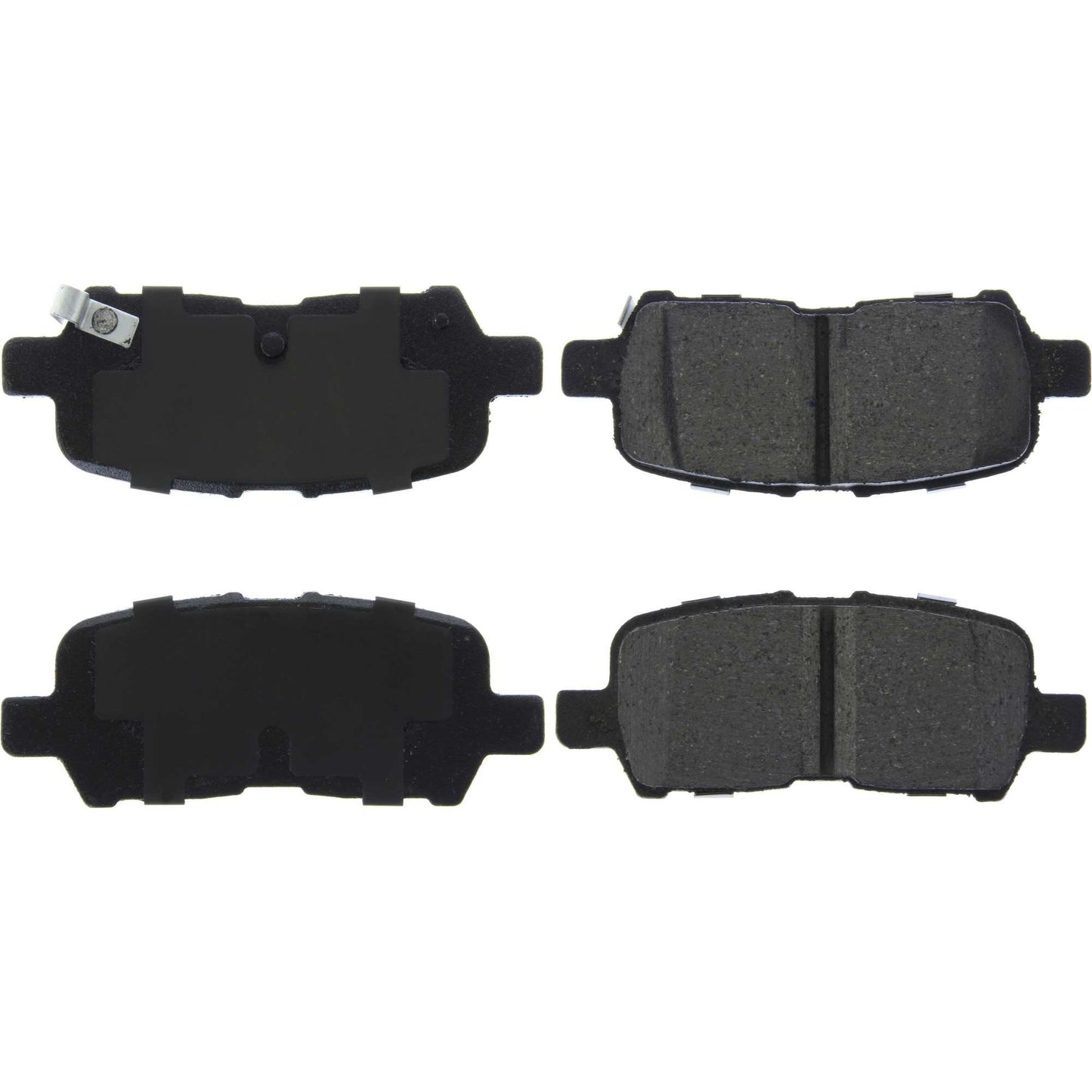 Centric Parts Disc Brake Pad Set Ceramic with Shims for Buick Allure/LaCrosse 2005-2009 Chevrolet Impala 2011-2013 Pontiac Grand Prix 2004-2008 103.09990