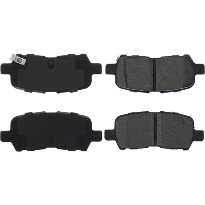 Centric Parts Disc Brake Pad Set Ceramic with Shims for Buick Allure/LaCrosse 2005-2009 Chevrolet Impala 2011-2013 Pontiac Grand Prix 2004-2008 103.09990