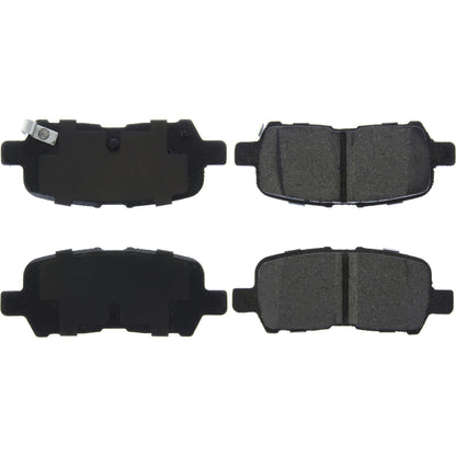 Centric Parts Disc Brake Pad Set Ceramic with Shims for Buick Allure/LaCrosse 2005-2009 Chevrolet Impala 2011-2013 Pontiac Grand Prix 2004-2008 103.09990