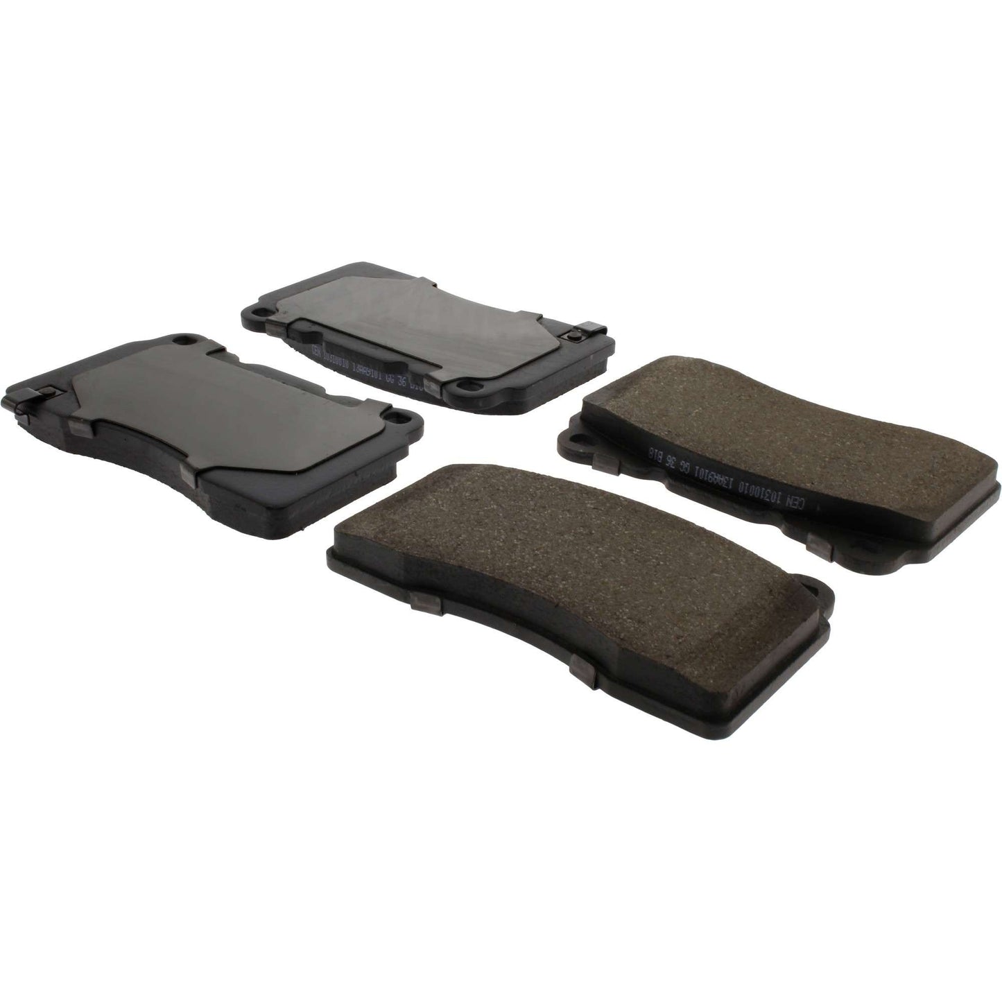 Centric Parts Disc Brake Pad Set Ceramic with Shims for 2004-2022 Acura TL, Buick Regal, Cadillac ATS, Chevrolet Camaro, Corvette 103.10010