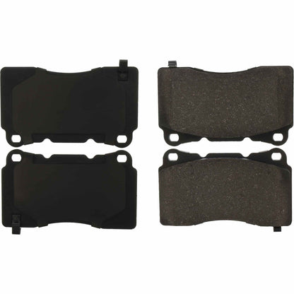 Centric Parts Disc Brake Pad Set Ceramic with Shims for 2004-2022 Acura TL, Buick Regal, Cadillac ATS, Chevrolet Camaro, Corvette 103.10010