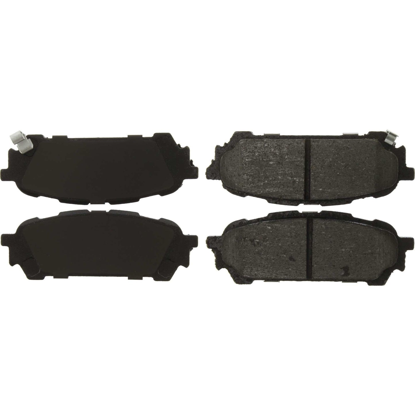 Centric Parts Disc Brake Pad Set C-Tek Ceramic with Shims for 2005-2006 Saab 9-2X, 2004-2008 Subaru Forester, 2003-2007 Impreza 103.10040